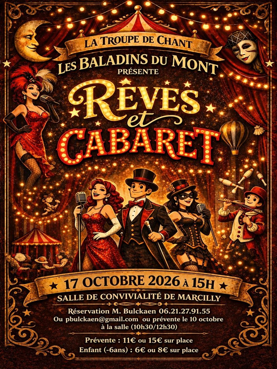Spectacle "Rêves et cabaret"