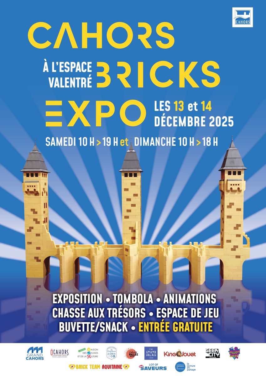 Cahors Bricks Expo - Animations au cinéma Le Grand Palais