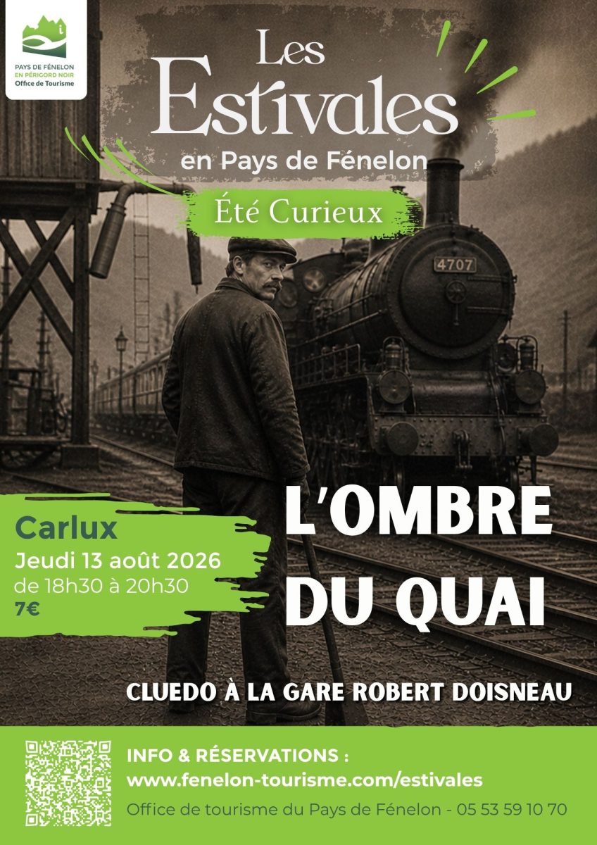ETE CURIEUX : L'ombre du quai - Cluedo à la Gare Robert Doisneau