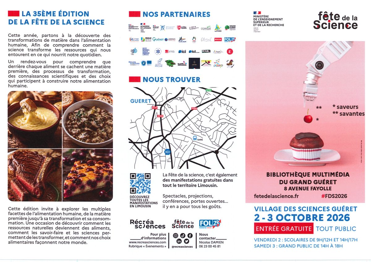 Fête de la science : village des sciences