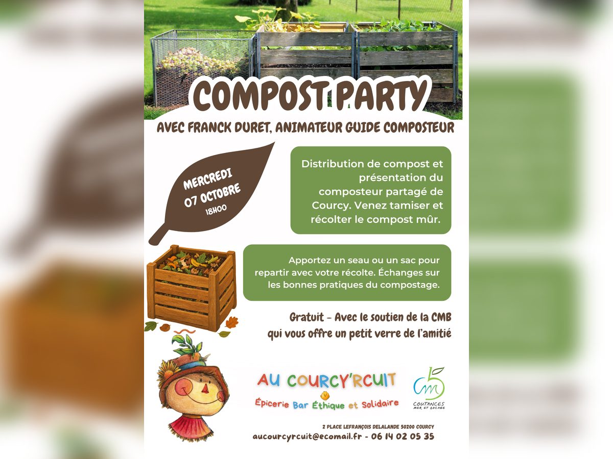 Compost party - atelier compostage