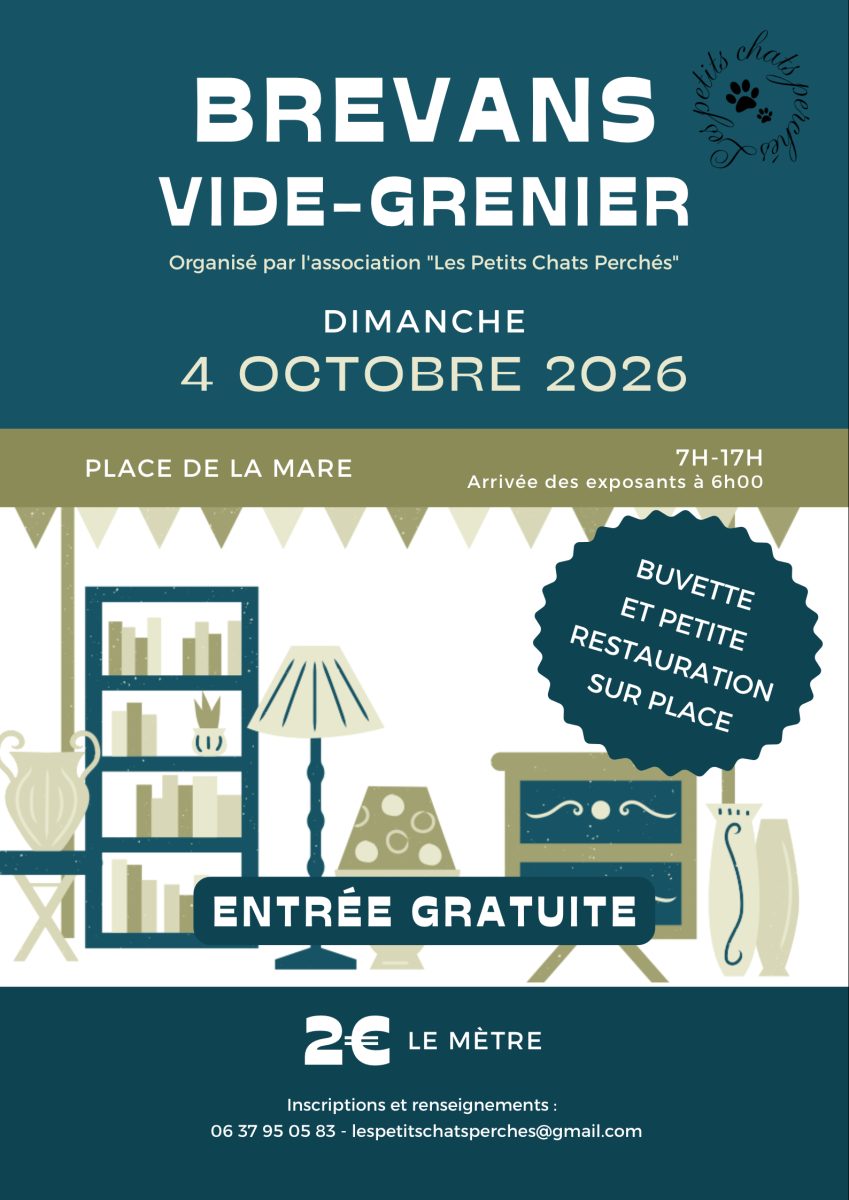 Vide-grenier annuel de Brevans