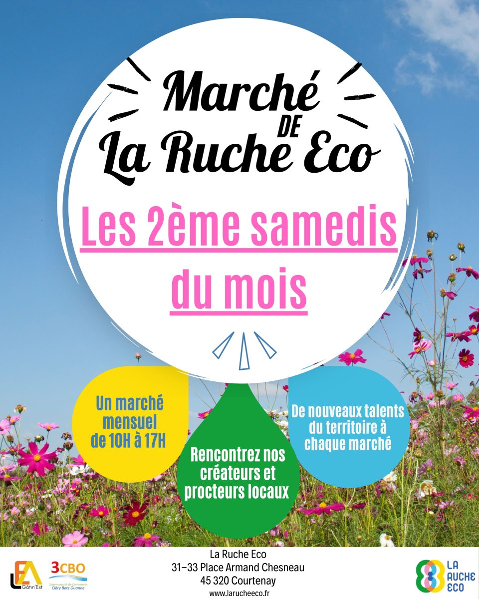 Marché mensuel de la Ruche Eco