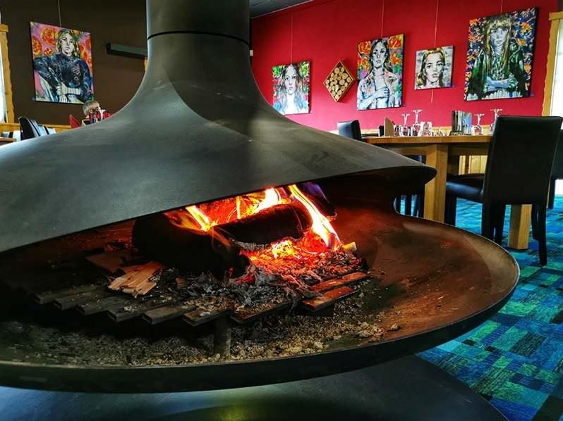 Restaurant  'le Refuge' au casino de Bussang
