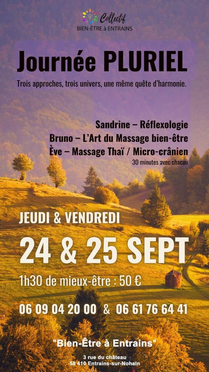 Journée PLURIEL - Collectif Bien-Etre à Entrains