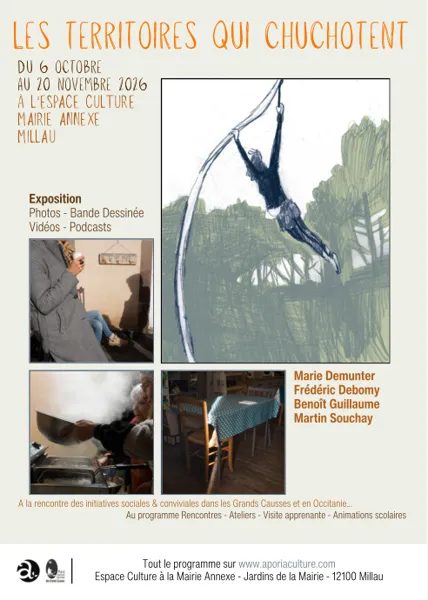 Exposition " Les territoires qui chuchotent " - Espace Culture Mairie Annexe