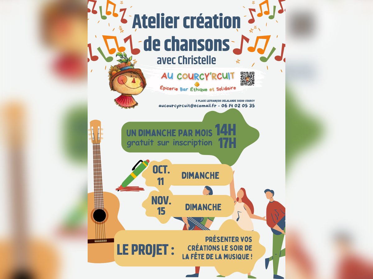 Atelier création de chansons