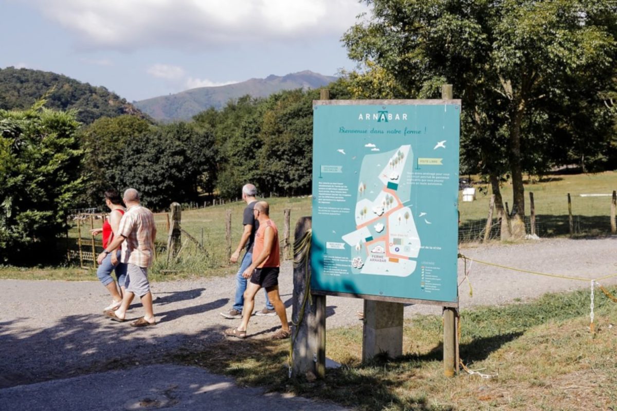Parcours découverte à la ferme Arnabar