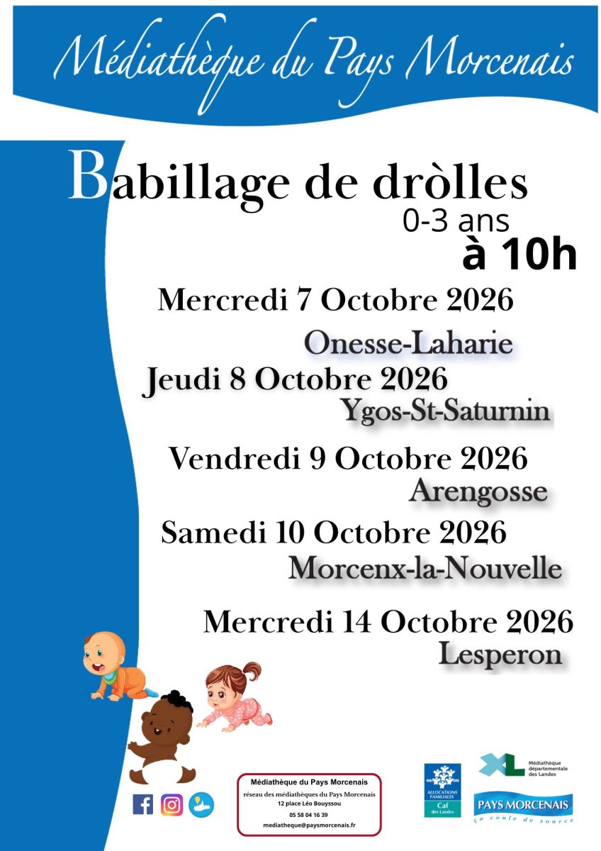Babillage des dròlles-  Morcenx-La-Nouvelle