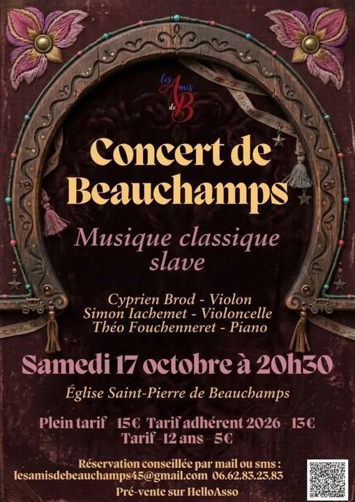 Concert de musique classique slave