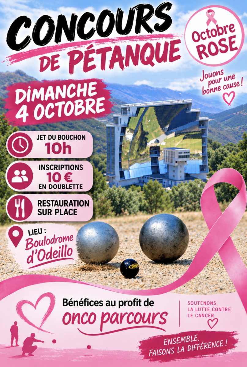 CONCOURS DE PÉTANQUE