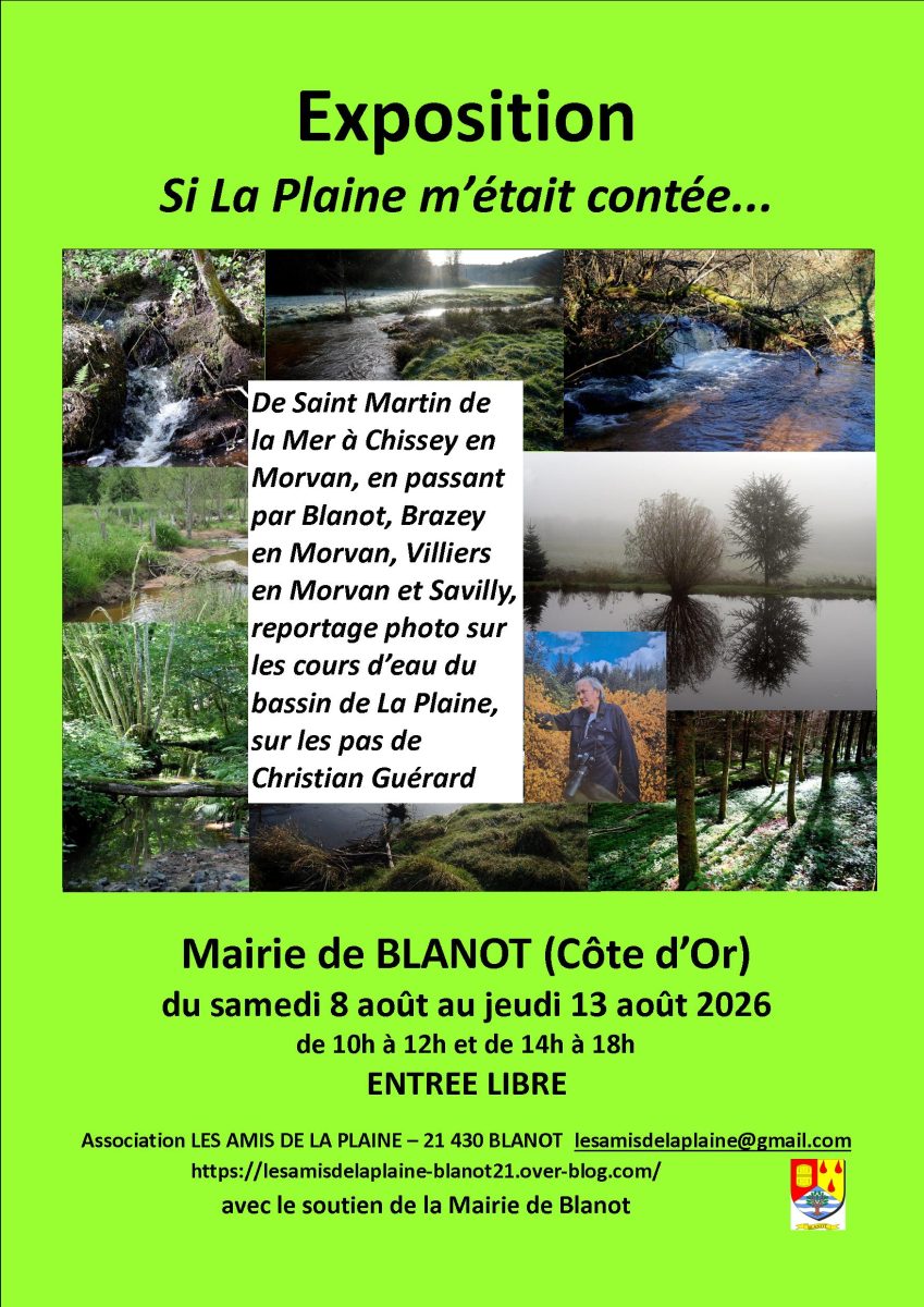 Exposition Si La Plaine m'était contée