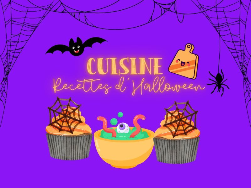 Atelier cuisine recettes d'Halloween