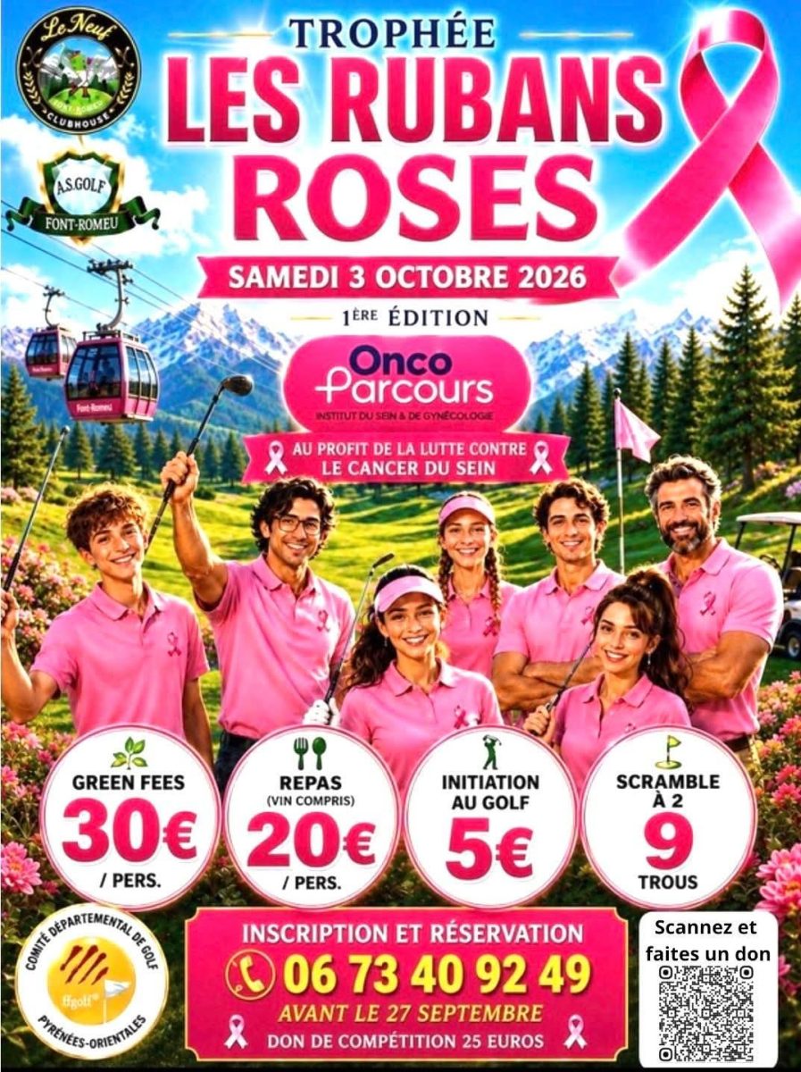 TROPHÉE LES RUBANS ROSES À FONT-ROMEU