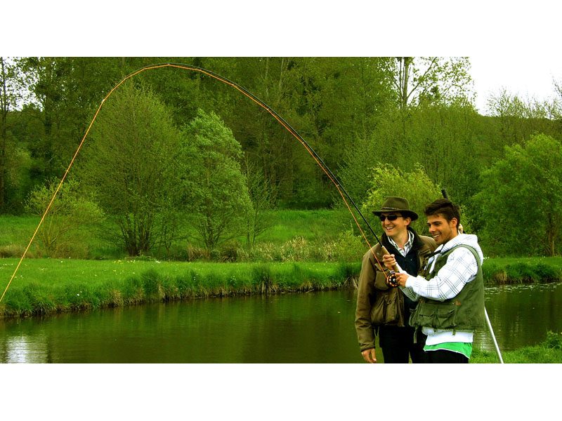 Stages pêche à la mouche au Moulin de Gémages