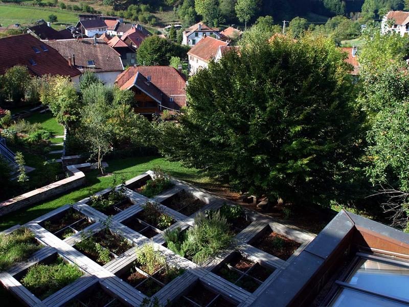 Les jardins du musée Oberlin