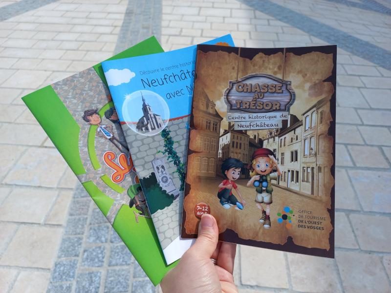Découvrez Neufchâteau avec les livrets jeux
