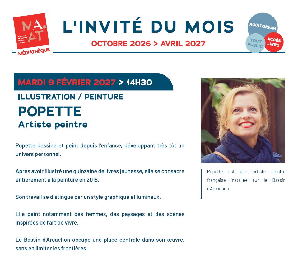 Linvité du mois : Popette