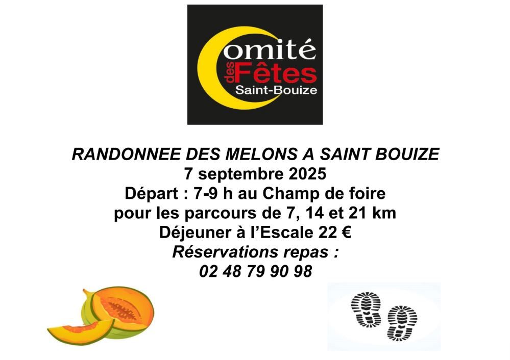 Randonnée annuelle des melons de Saint Bouize