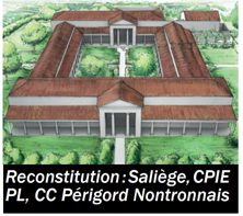 Villa gallo-romaine à Nontronneau