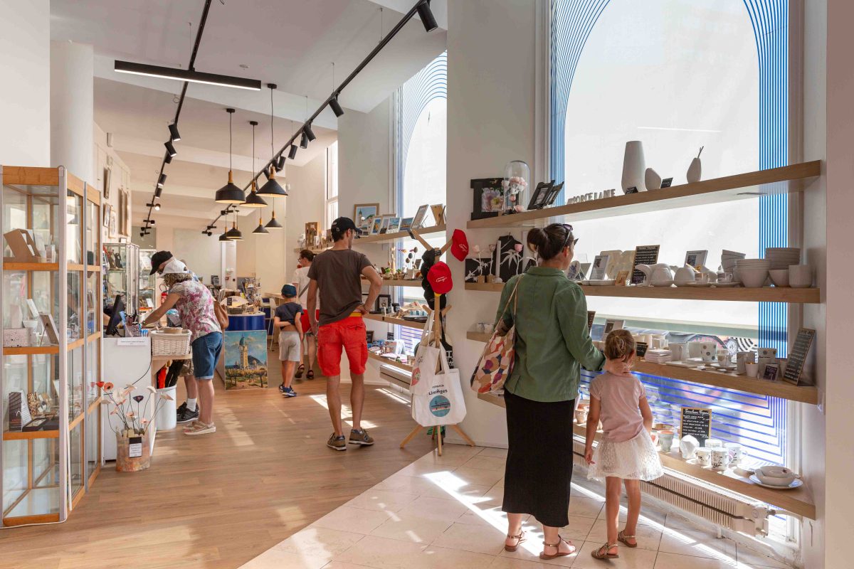 Boutique de l'Office de Tourisme Limoges Métropole