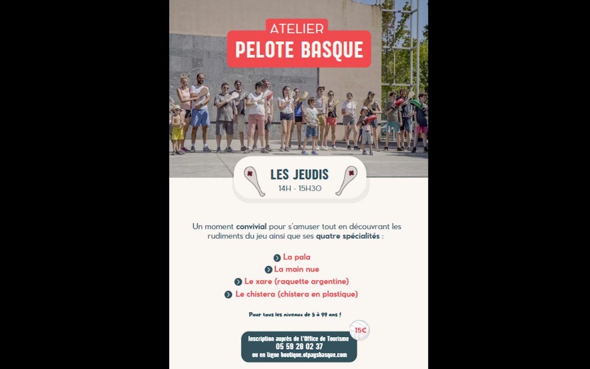Initiation à la pelote basque