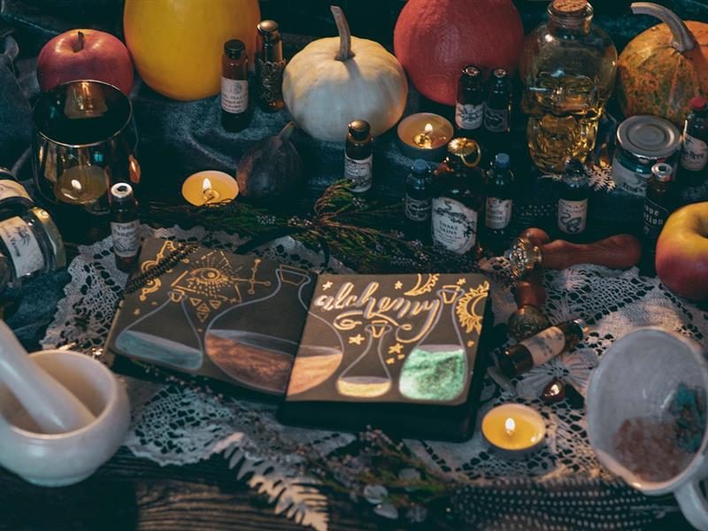 Potions magiques et recettes mystérieuses