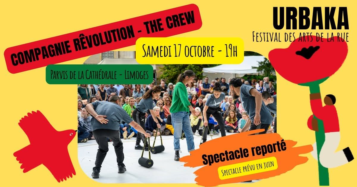 Cie Rêvolution The Crew - Festival Urbaka