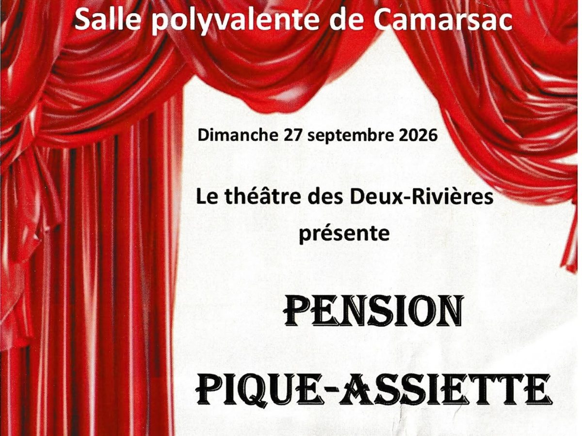 Pièce de théâtre "Pension pique-assiette"