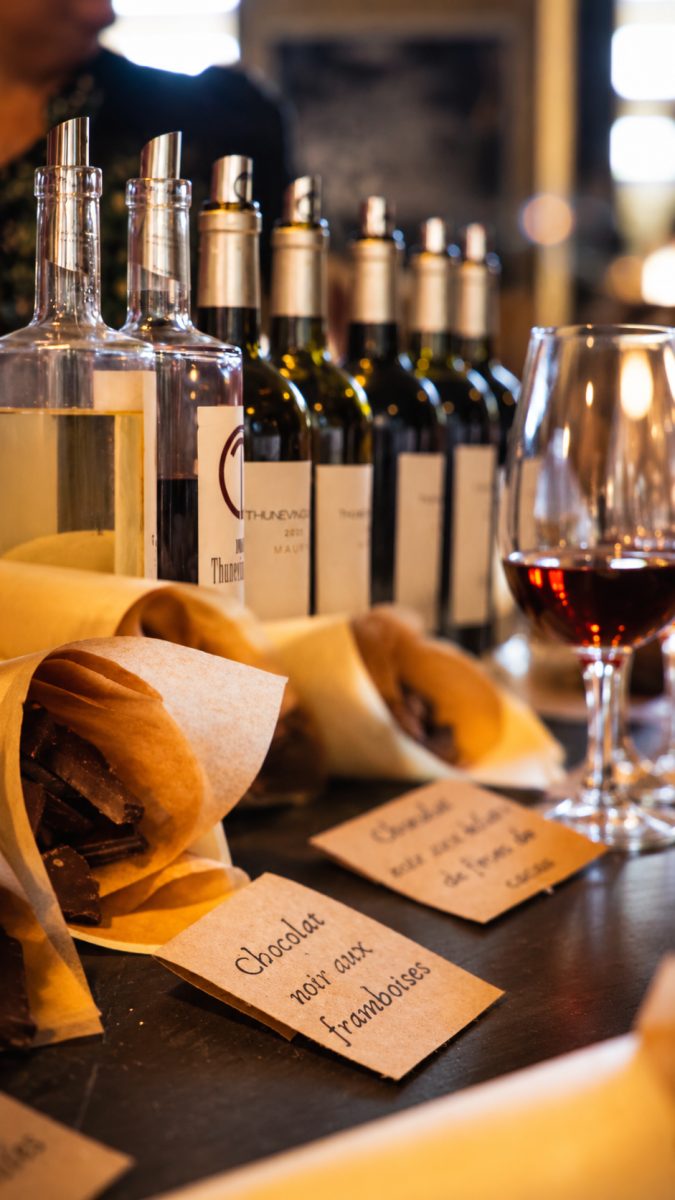 VIGNOBLES EN SCENE - MAURY 50 ANS D'AGE & CHOCOLAT AU DOMAINE THUNEVIN CALVET