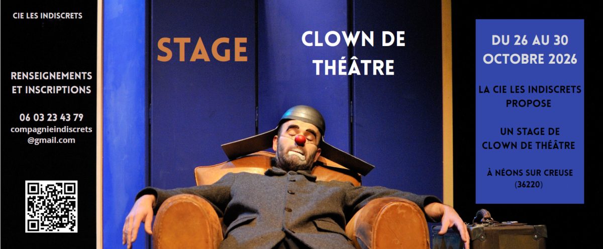 Stage clown de théâtre