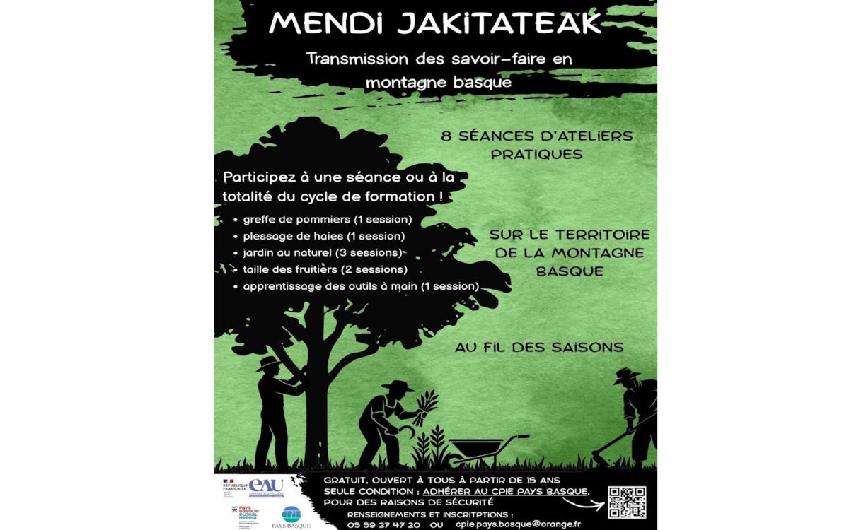 Mendi jakitateak - transmission des savoir-faire en montagne basque
