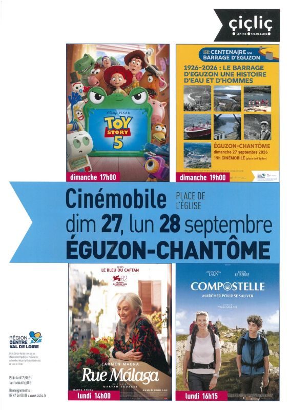 Cinémobile à Eguzon