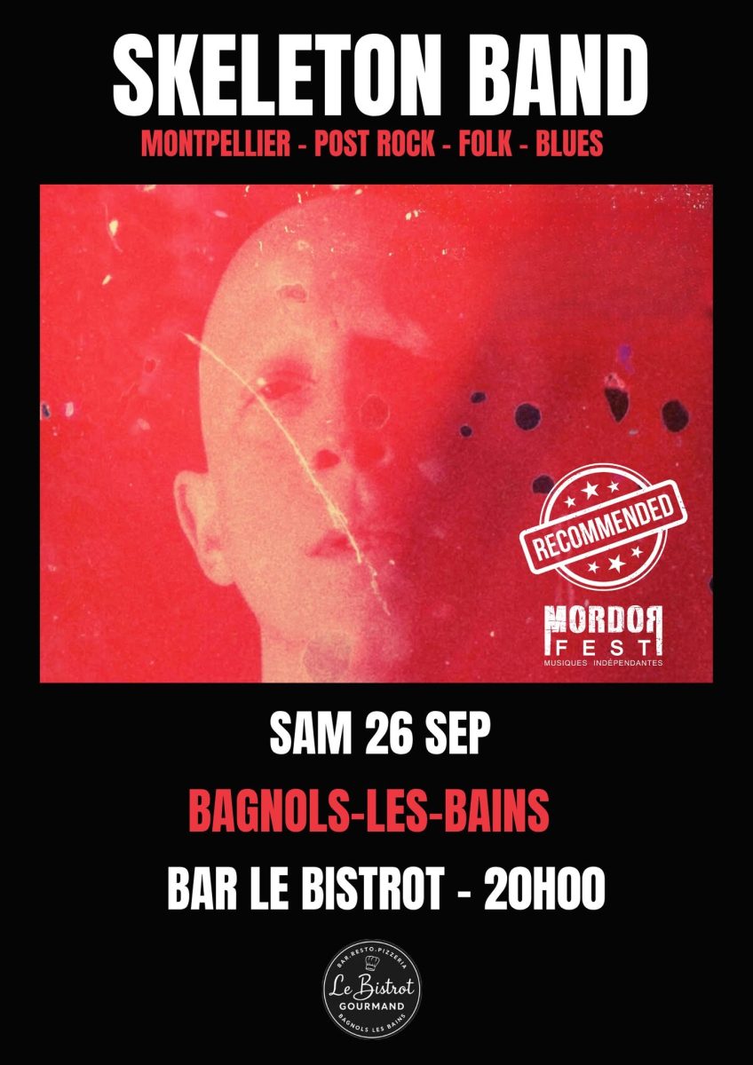 SKELETON BAND EN CONCERT AU BAR DE BAGNOLS-LES-BAINS