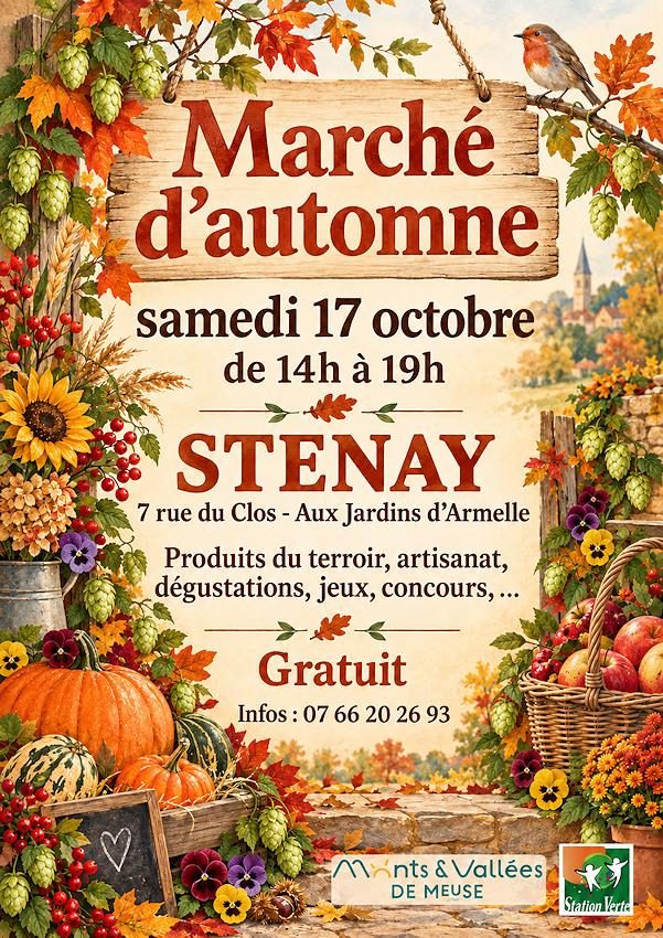 Marché d'automne Aux Jardins d'Armelle
