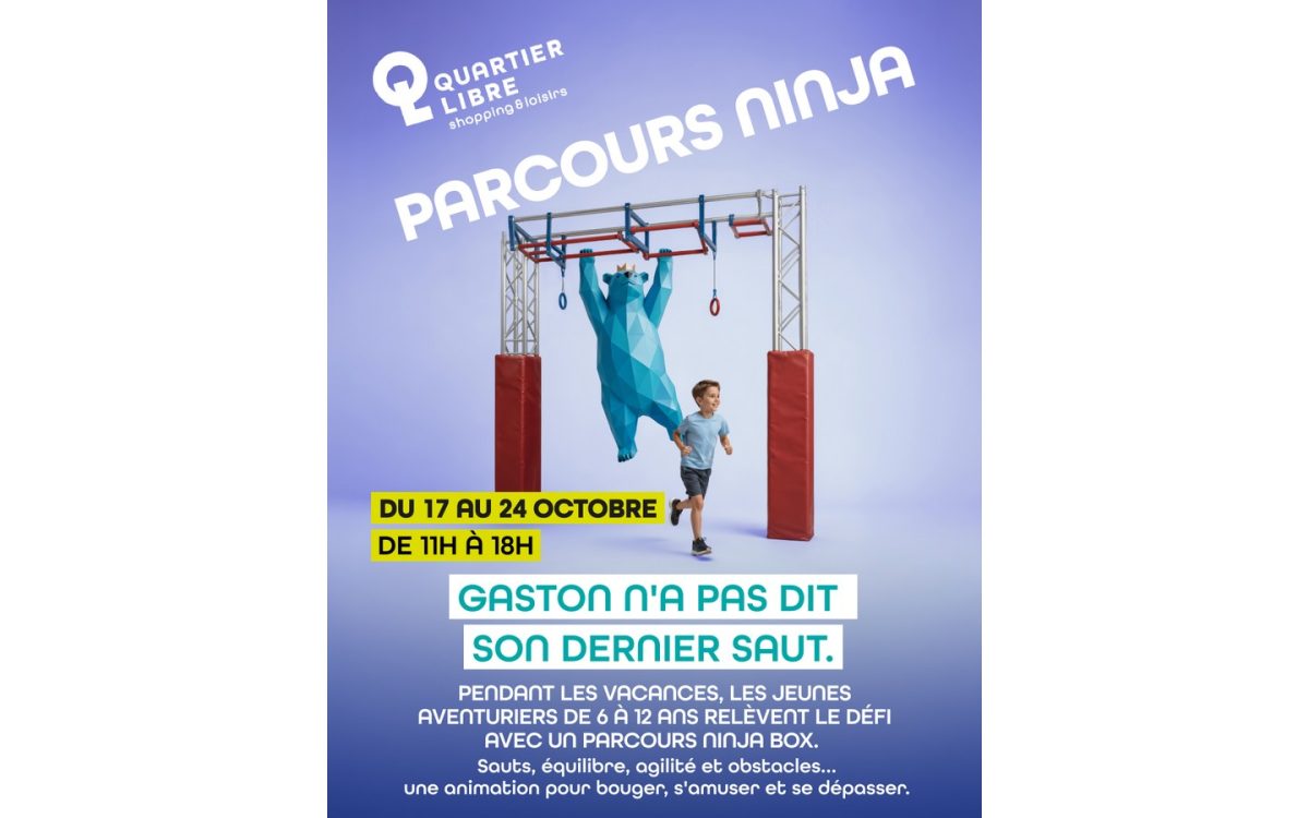 Parcours Ninja: prêt à relevre le défi ?