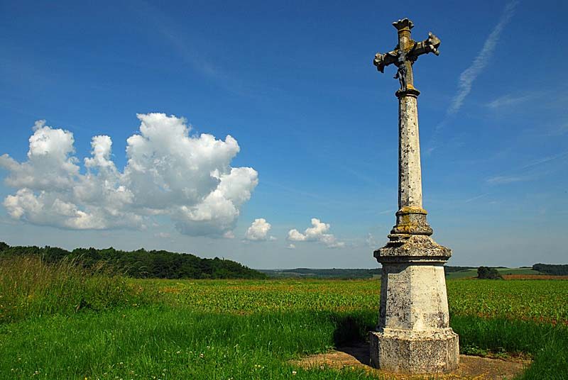 Croix de chemin de Chatenay-Vaudin
