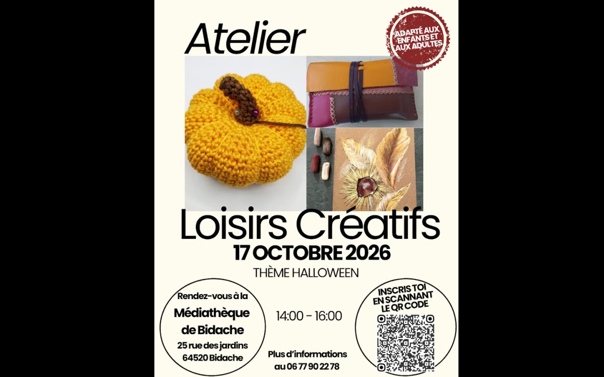 Atelier de loisirs créatifs