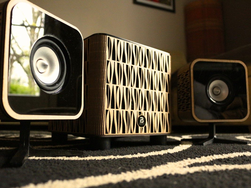 PB-Speakers - Création d'enceintes audio design bois bluetooth