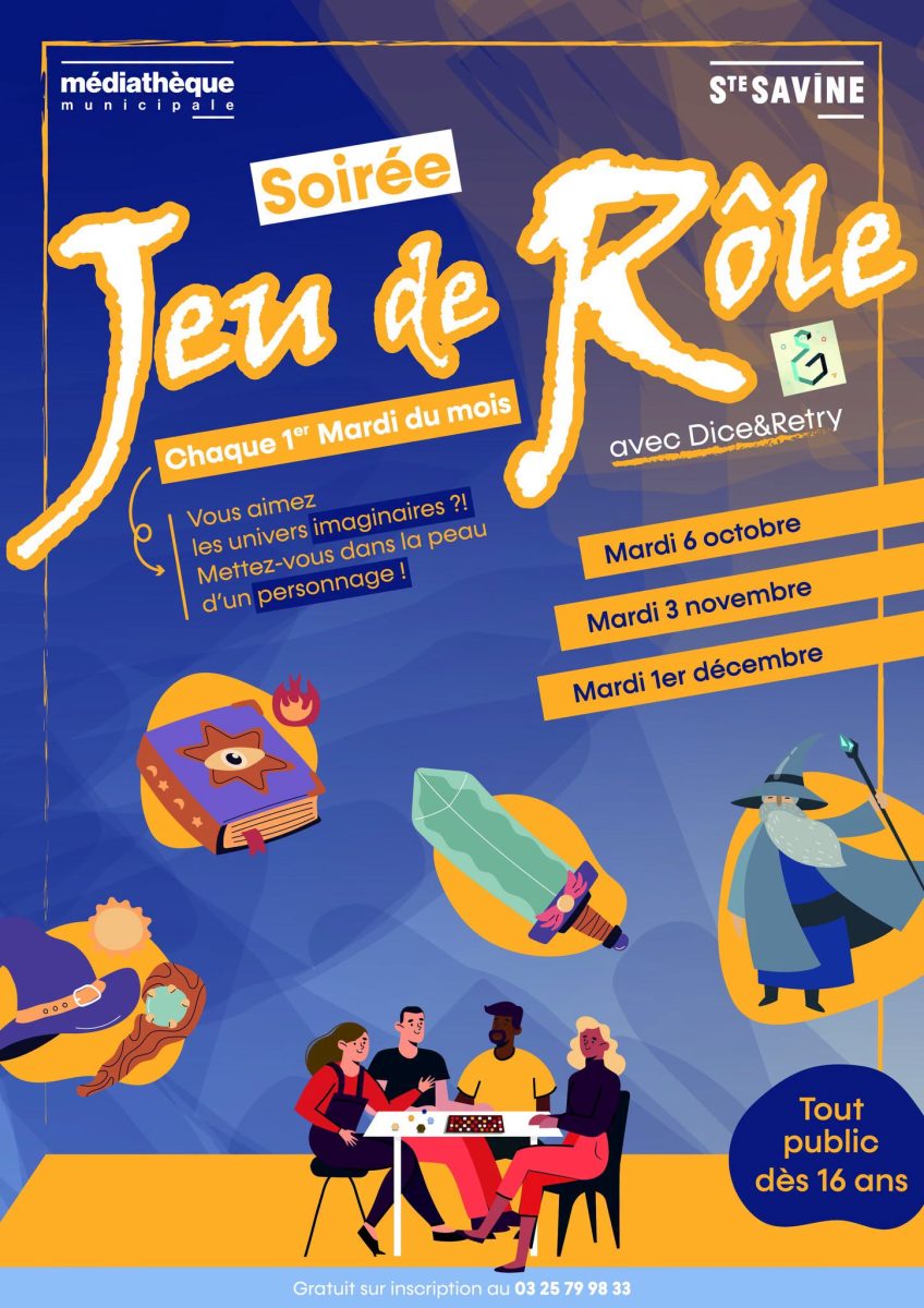 Soirée Jeu de Rôle