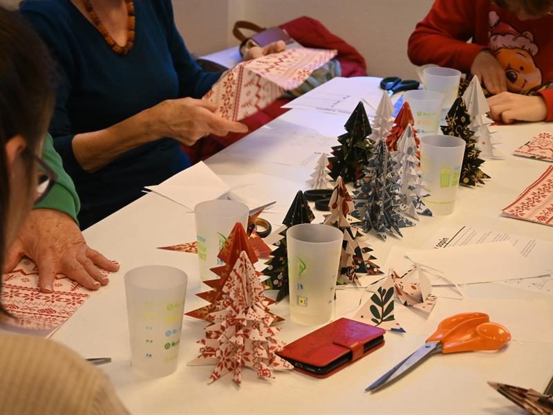 Atelier créatif : la petite fabrique à sapins
