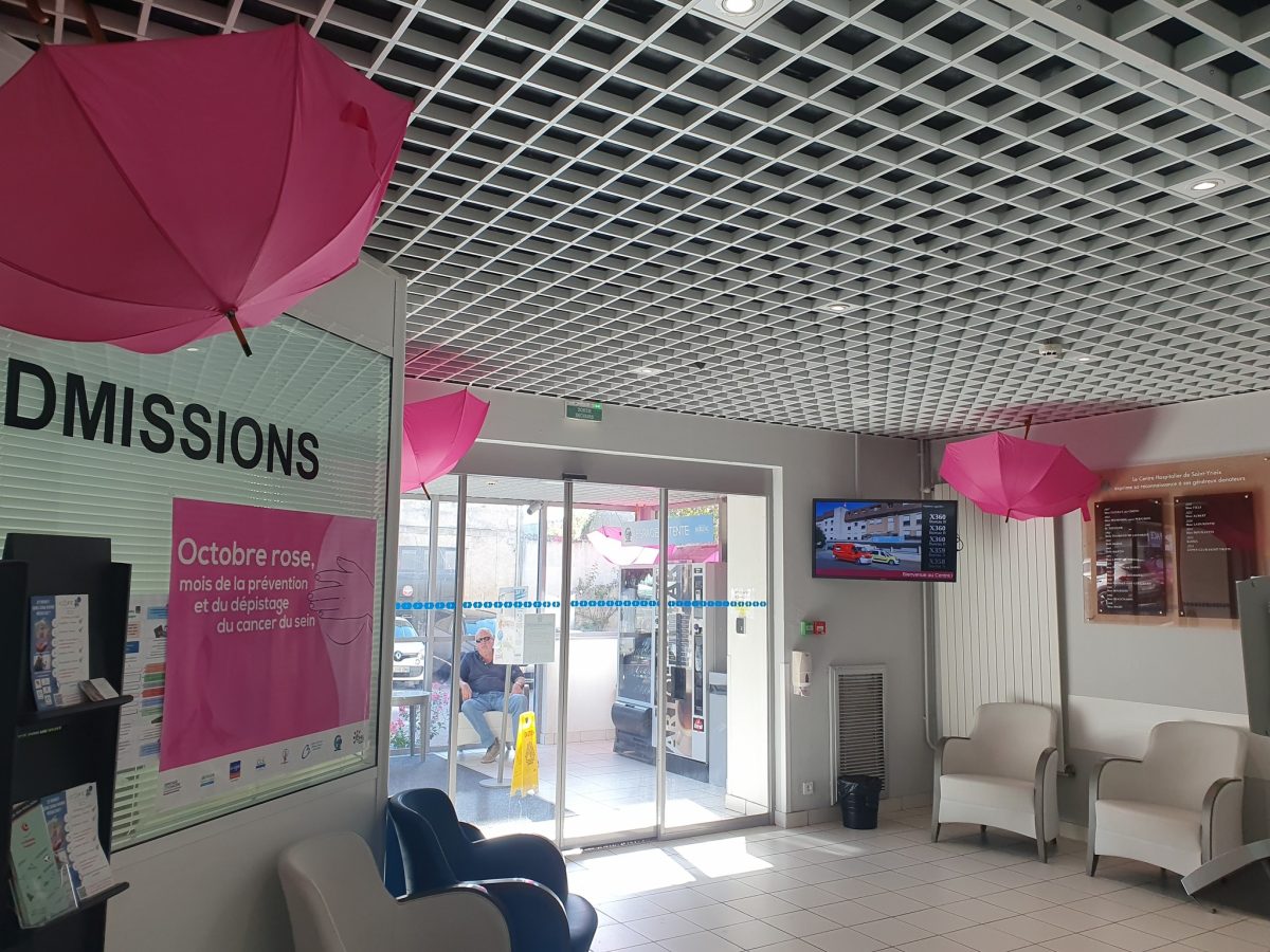 Octobre Rose 2026 : Stand de sensibilisation et d'auto-palpation au Centre hospitalier Jacques-Boutard