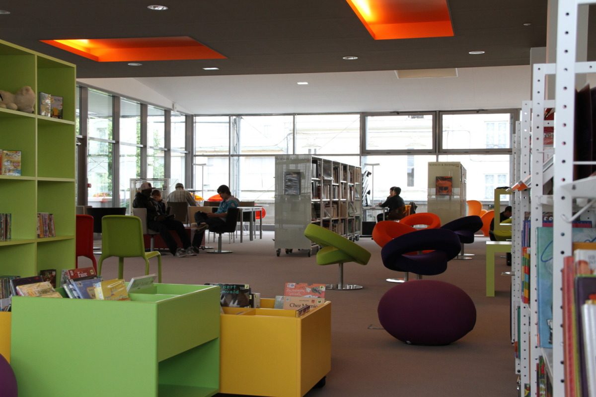 Médiathèque Châtellerault Centre : Les Halles
