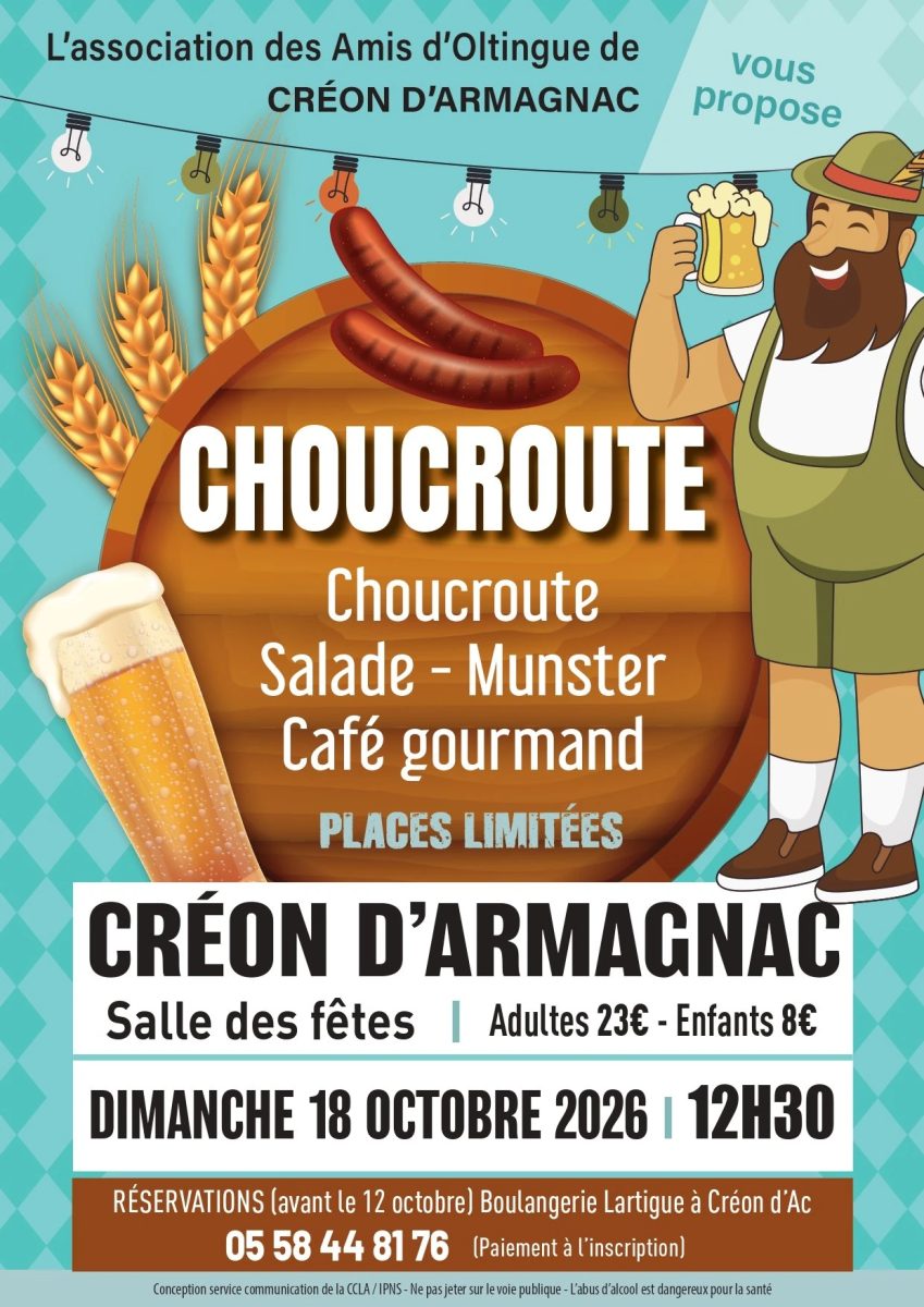 Repas : Choucroute