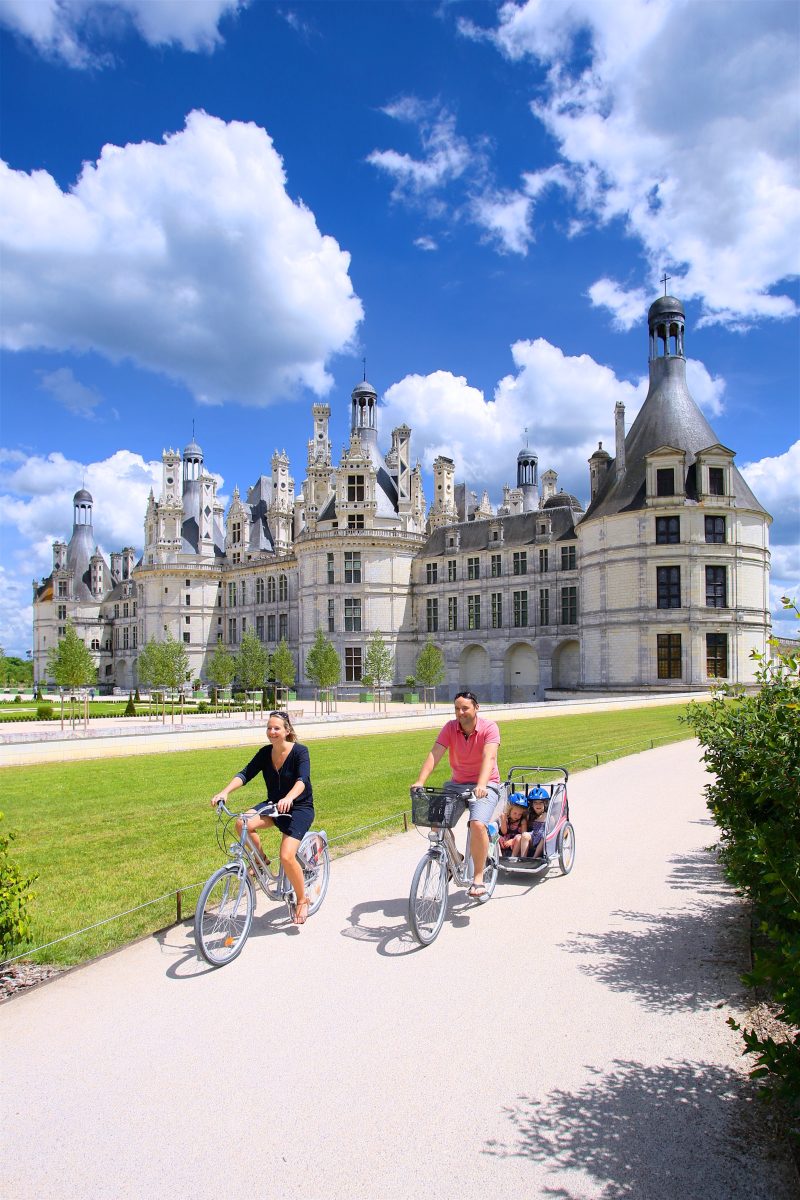 Location de vélos et rosalies à Chambord