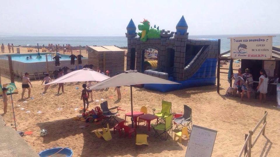 Club de plage des Dauphins Capbreton