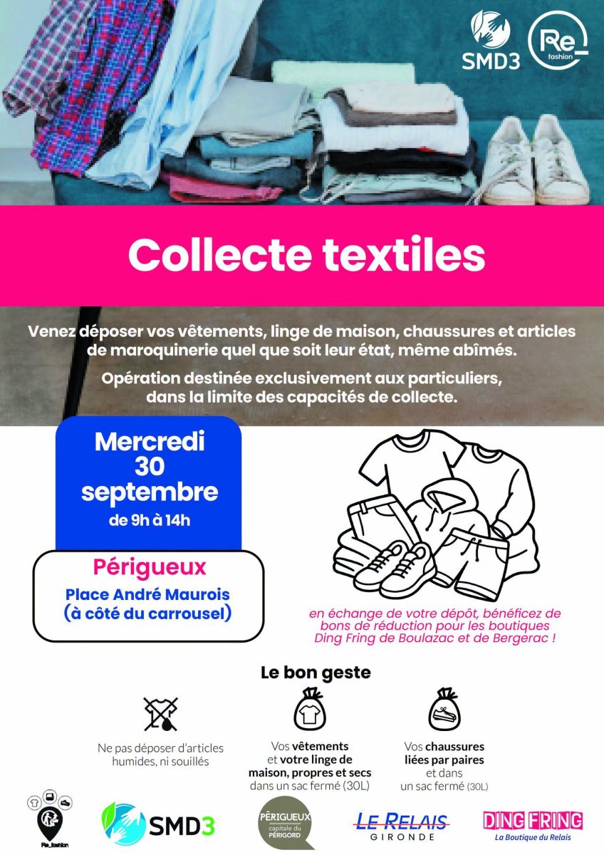 Collecte textiles