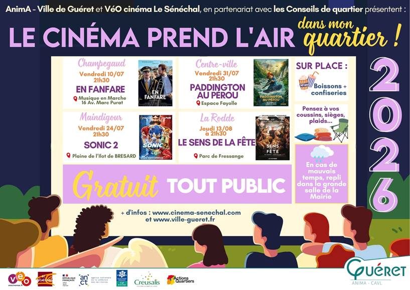 Le Cinéma prend l'air dans mon quartier !