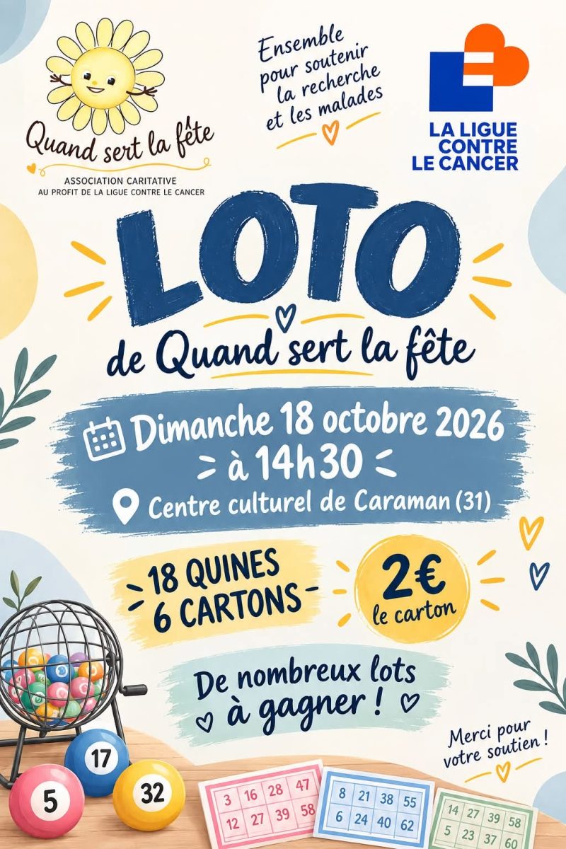 LOTO DE "QUAND SERT LA FÊTE"