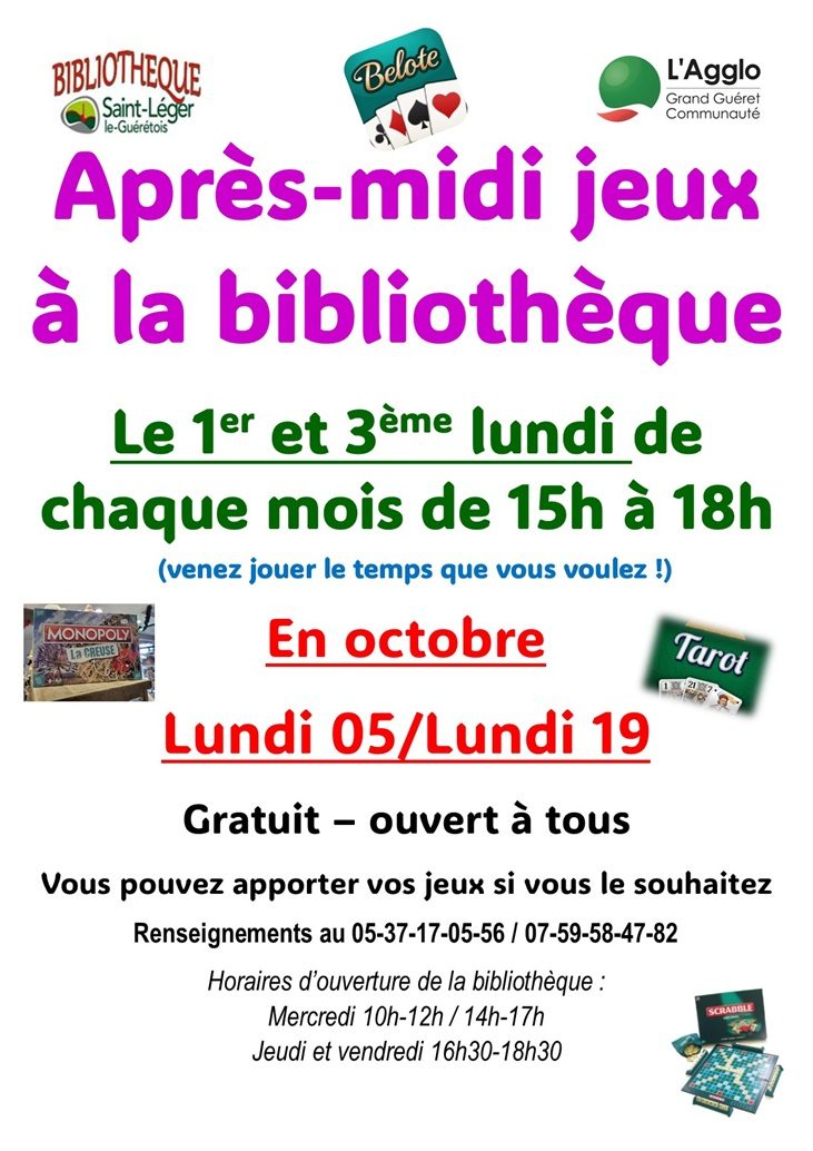 Après-midi jeux